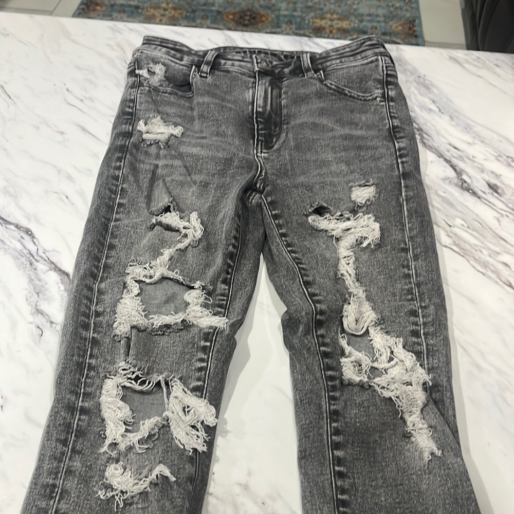 American Eagle Medium Grey Next Level Stretch